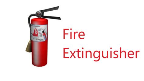 How To Use A Fire Extinguisher Youtube