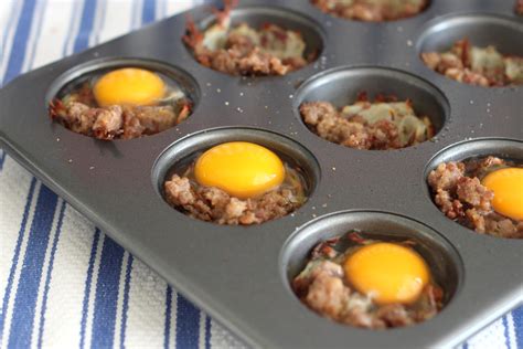 Mini Sausage Egg Breakfast Cups Elegant Made Easy By Jessica