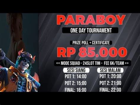 GRAND FINAL ONEDAY PARABOY GARENA FREE FIRE YouTube