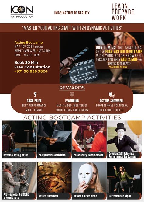 Acting Bootcamp-Master your acting craft with 24 Dynamic Activities