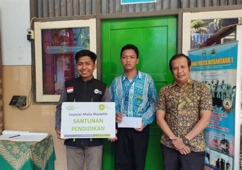 Ringankan Biaya Sekolah Izi Jateng Bantu Pelajar Duafa Smk Pelita