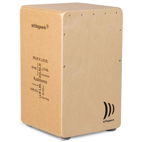 Schlagwerk Rudiments CP80 Nature Cajon Large « Cajon
