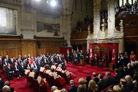 The Governor General Of Canada Photos Speech From The Throne