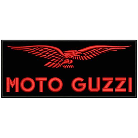 Moto Guzzi Logo Embroidered Patch