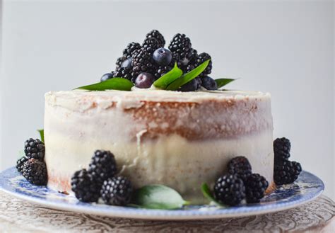 Easy Berry Semi Naked Cake Red Cottage Chronicles