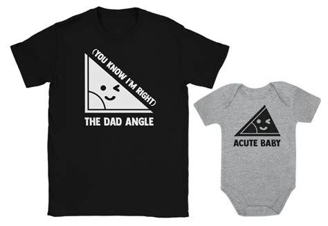 Daddy And Son Matching Outfits Fathers Day Dad And Baby Shirts Funny Men