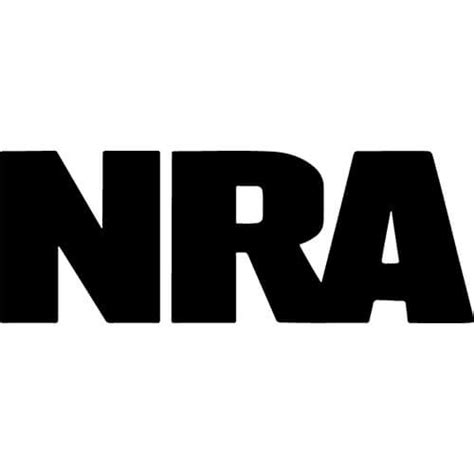 NRA Decal Sticker - NATIONAL-RIFLE-ASSOCIATION - Thriftysigns