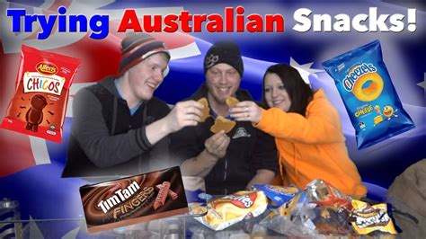 Trying Australian Snacks Youtube