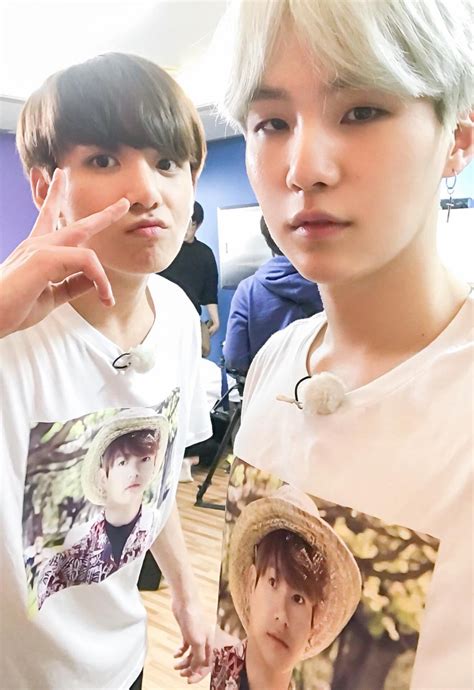 Jungkook And Yoongi Bts Jungkook Suga And Jungkook Bts Selfie