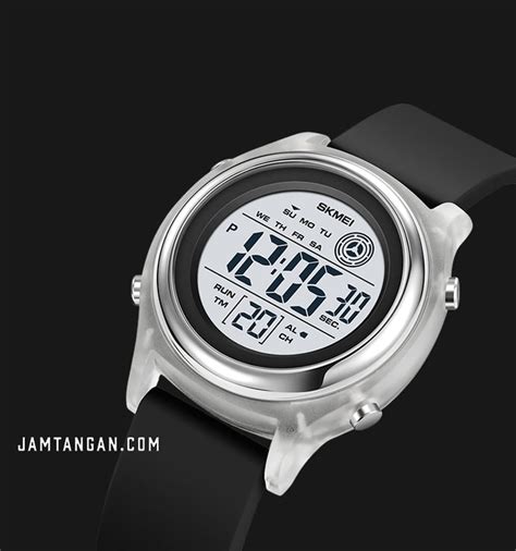 Skmei Bkwt Digital Dial Black Silicone Strap Jamtangan