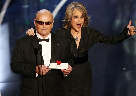 Jack Nicholson and Diane Keaton presented the best picture award to