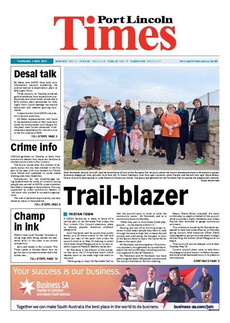 Port Lincoln Times 4th May 2023 Port Lincoln Times