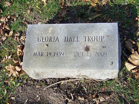 Gloria Hall Troup M Morial Find A Grave