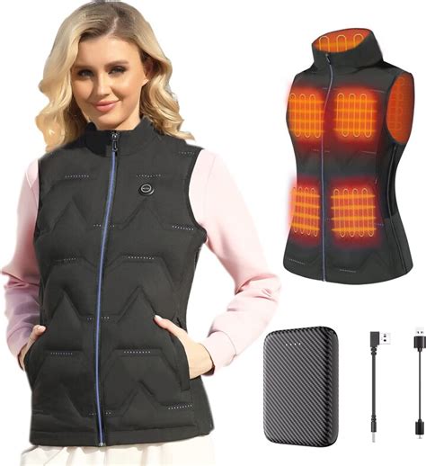 Kintiwe Heated Vest For Women With Battery Shopstyle Jackets