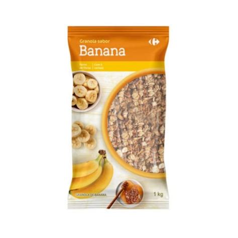 Granola Carrefour Banana G Shopee Brasil