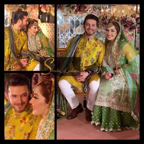 Exclusive Pictures From Mehndi Event Of Naimal Khawar Sister Stylepk