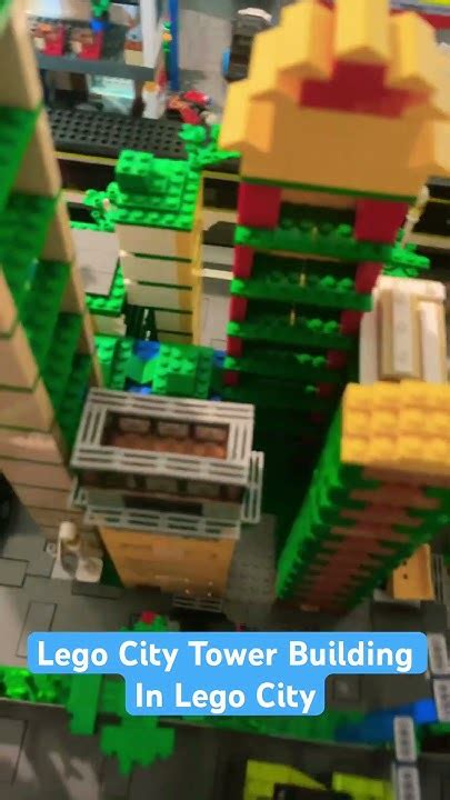 Lego City Tower Building In Lego City Youtube