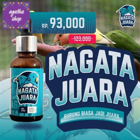 Jual Nagata Juara Burung Biasa Jadi Juara Vitamin Burung Nagata Juara