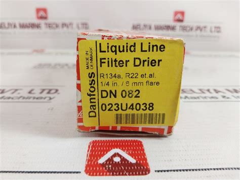 Danfoss Dn 082 Liquid Line Filter Drier Aeliya Marine