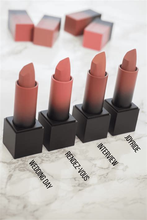 OG Huda Beauty Lipstick The Prettiest 6 Nude Matte Power Bullet Lipsticks Beautymone