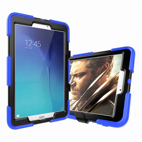 Shockproof Stand Tablet Case Screen Protector For Samsung Galaxy Tab E ...