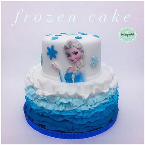 Torta De Frozen En Medell N Decorated Cake By Cakesdecor