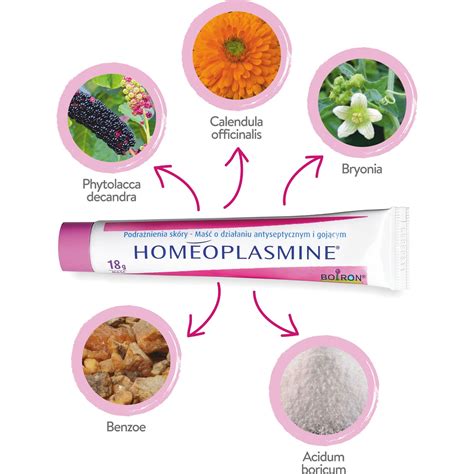 Homeoplasmine, podrażnienia skóry - Boiron