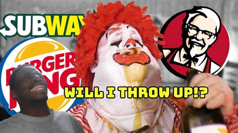 Rackaracka Ronald Mcdonald Asmr Muckbang Reaction Youtube