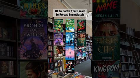 Ya Books Youll Want To Reread Immediately Subscribe For Book Recs