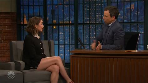 Naked Maisie Williams In Late Night With Seth Meyers