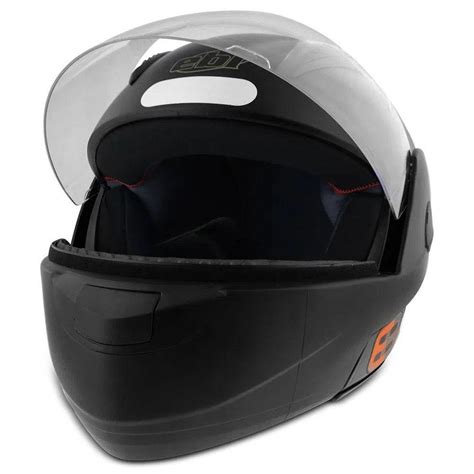 Capacete Ebf E New Solid Preto Fosco Capacetes De Moto Magazine Luiza