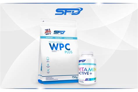 Sfd Wpc Protein Plus 900g BiaŁko Serwatkowe Whey 6775498525 Oficjalne Archiwum Allegro