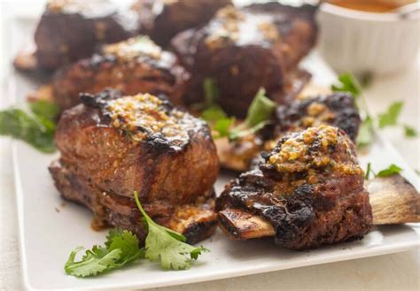 Grilled Short Ribs With Chimichurri Sauce ~ Crunch Time Kitchen