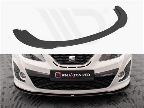 Front Splitter Seat Ibiza IV Cupra 6J Facelift Maxton Design UK