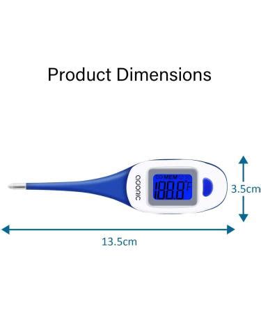 Digital Thermometer Accurate Oral Thermometer With Flexible Tip