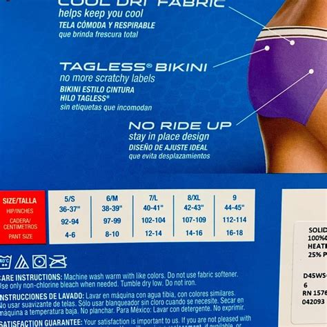 Hanes Accessories Hanes Womens Cool Dri String Bikini Underwear Pk Poshmark