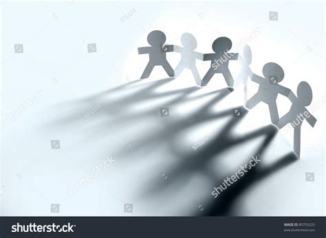 Group People Holding Hands Teamwork Concept Foto Stock Editar Agora