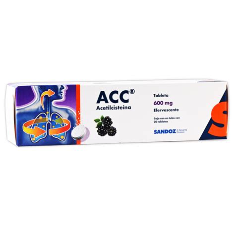 Medically Acc C 20 Tabs Efervescentes 600 Mg Farmacia A Domicilio