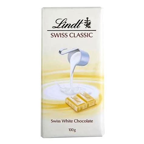 Lindt Swiss Classic White Chocolate Bar 100 G Send Ts And Money To Nepal Online From