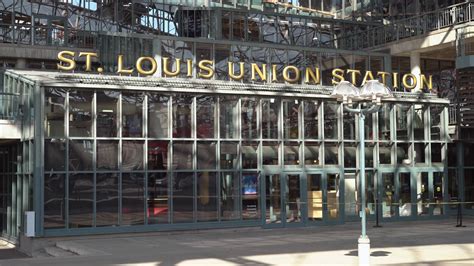 St Louis Union Station Exterior Establishing Stock Footage Sbv