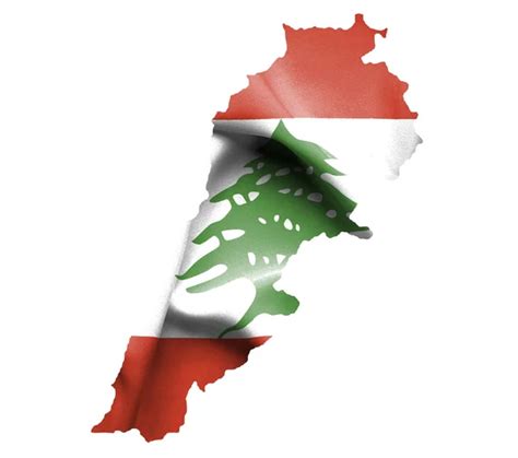 Flag and map of Lebanon — Stock Photo © sav_up #5246048