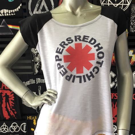 Baby Look Red Hot Chili Peppers Elo7 Produtos Especiais