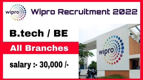 Wipro B Tech Jobs Final Year Eligible Freshers B Tech Job