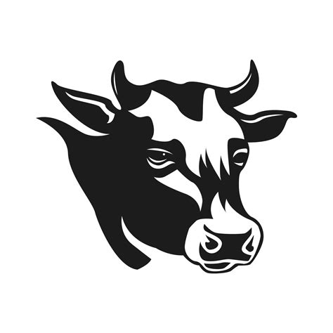 Ic Ne Et Vecteur Du Logo De La Ferme Bovine Telecharger