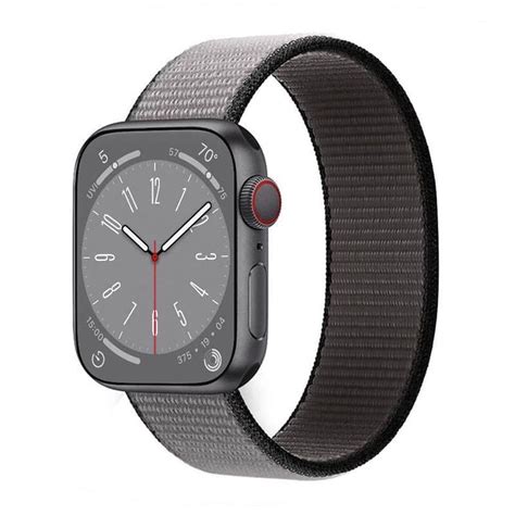 Nylon Klockarmband Apple Watch Mm Anchor Ash Elgiganten