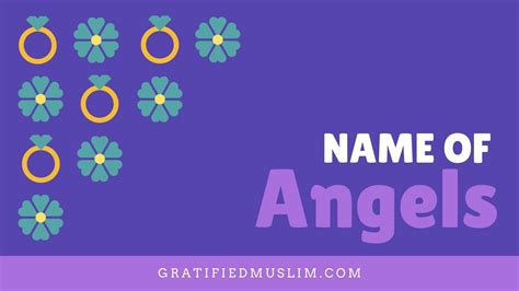 Name of Angels and their duties - Gratified Muslim