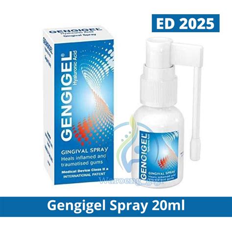 Gengigel Gingival Spray Hyaluronic Acid Spray Ml Lazada Indonesia