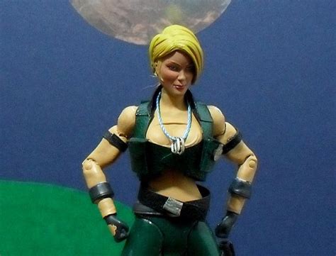 Sonya Blade Mortal Kombat Custom Action Figure