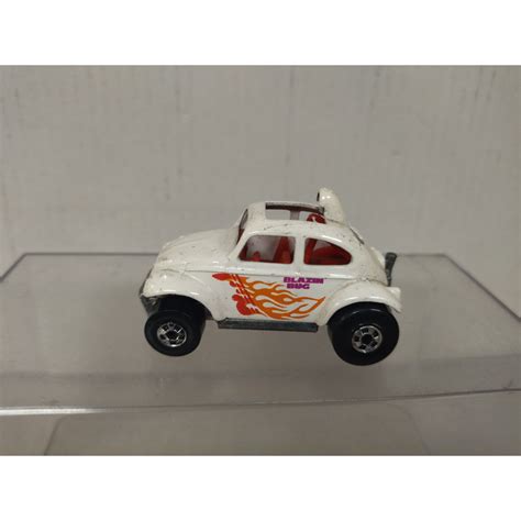 VOLKSWAGEN BEETLE BAJA BUG BLAZIN VINTAGE 1 64 HOT WHEELS NO BOX BCN STOCK CARS