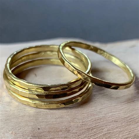 Elegant Skinny Stackable Ring (1.5mm) by Schindler Gold